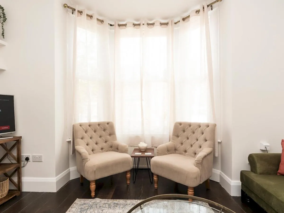 לונדון Pass The Keys Elegant Modern 2 Bed Flat Near Greenwich Park בית נופש